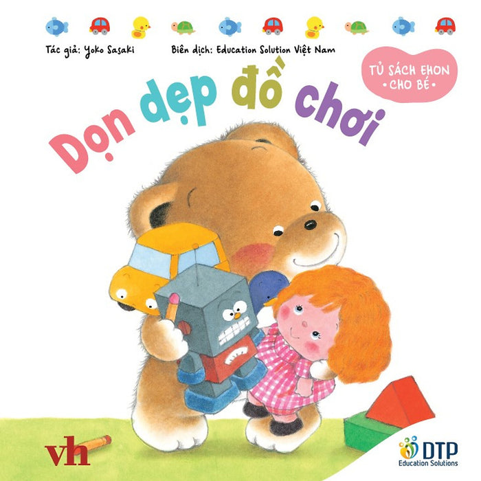 Dọn Dẹp Đồ Chơi - Tủ Sách Ehon Cho Bé