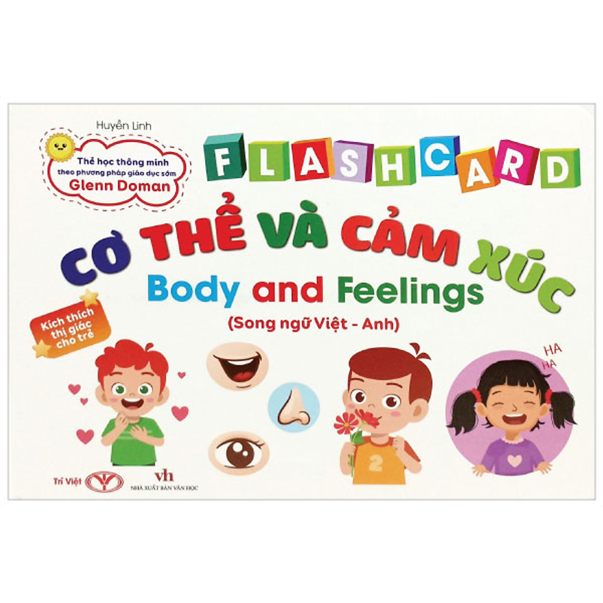 Sách Flashcard Cơ Thể Và Cảm Xúc - Body And Feelings