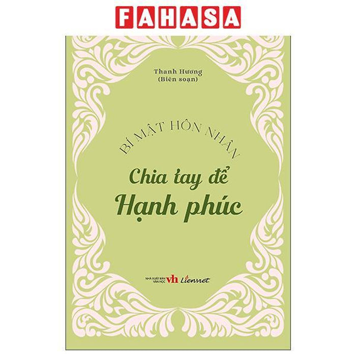 Sách - Bí Mật Hôn Nhân - Chia Tay Để Hạnh Phúc
