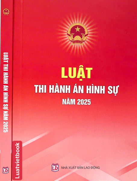 Luật Thi Hành Án Hình Sự Năm 2025