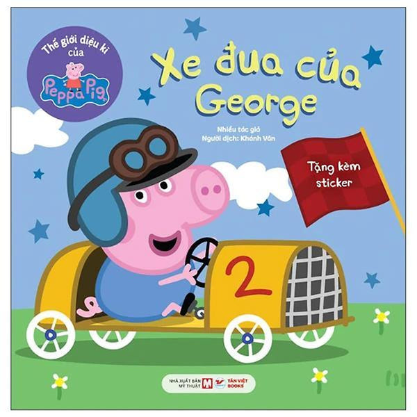 Thế Giới Diệu Kì Của Peppa Pig - Xe Đua Của George - Bản Quyền
