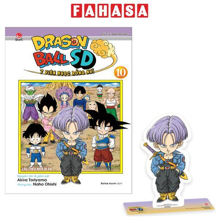 Dragon Ball Sd - 7 Viên Ngọc Rồng Nhí - Tập 10 - Cậu Thiếu Niên Bí Ẩn - Tặng Kèm Standee Ivory