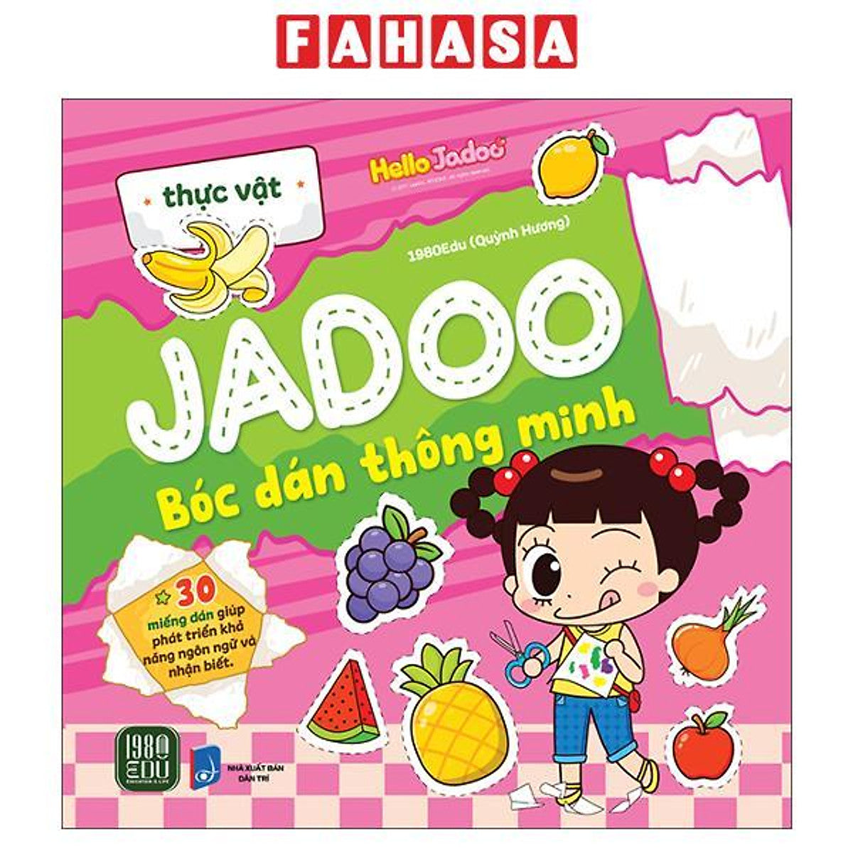 Sách - Jadoo Bóc Dán Thông Minh - Thực Vật