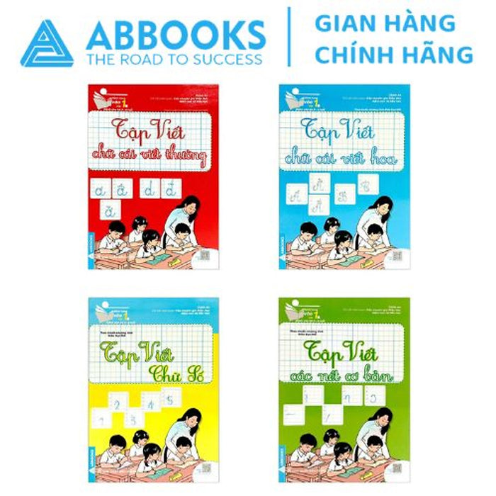 Sách - Hành Trang Vào Lớp 1 Dành Cho Bé 5-6 Tuổi Bộ 4 Quyển -Abbooks
