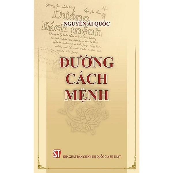 Sách Đường Cách Mệnh - Nxb Chính Trị Quốc Gia Sự Thật