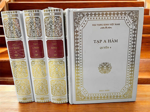 Sách Kinh Tạp A-Hàm Bộ 4 Quyển (A Hàm Hán Tạng - Đại Tạng Kinh Việt Nam)