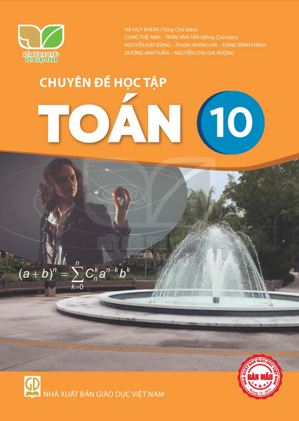 Sách Giáo Khoa Chuyên Đề Học Tập Toán 10- Kết Nối Tri Thức Với Cuộc Sống