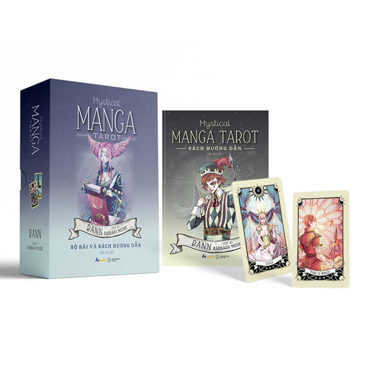 Sách Mystical Manga Tarot - Bộ Bài  Và Sách Hướng Dẫn