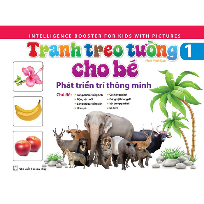 Sách - Tranh Treo Tường Cho Bé Phát Triển Trí Thông Minh Tập 1