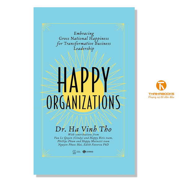 Sách - Happy Organizations ( Bản Tiếng Anh )- Thái Hà Books