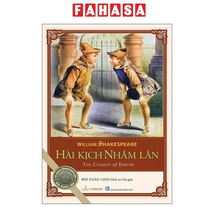 Sách - Hài Kịch Nhầm Lẫn - The Comedy Of Errors