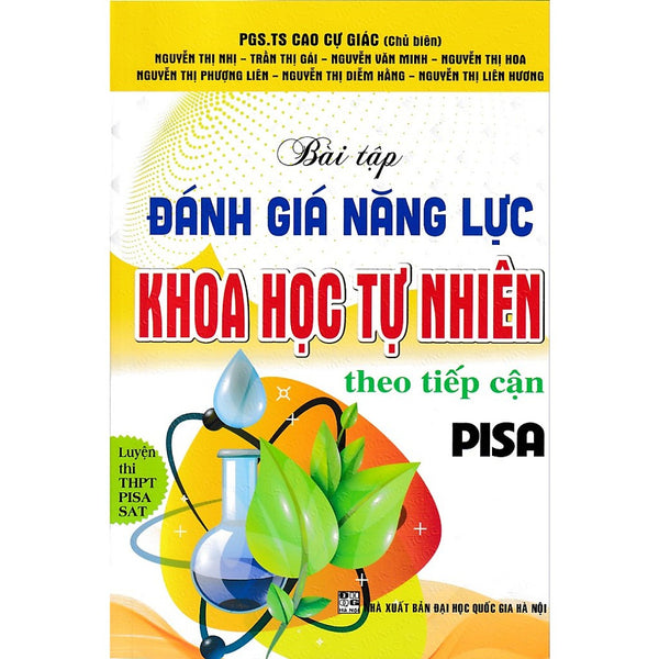 Sách - Bài Tập Đánh Giá Năng Lực Khoa Học Tự Nhiên Theo Tiếp Cận Pisa.