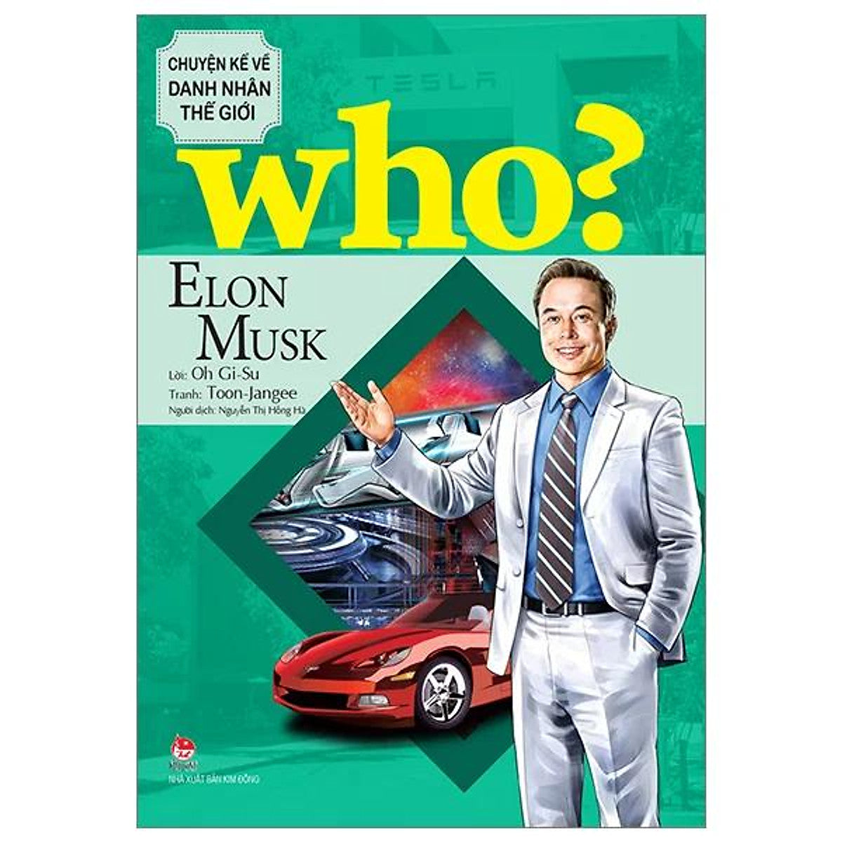 Sách Who? Chuyện Kể Về Danh Nhân Thế Giới - Elon Musk