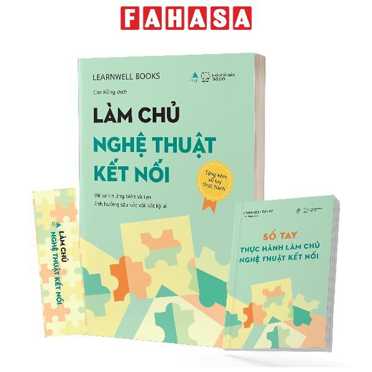 Sách - Làm Chủ Nghệ Thuật Kết Nối - Để Tự Tin Ứng Biến Và Tạo Ảnh Hưởng Sâu Sắc Với Bất Kỳ Ai - Tặng Kèm Bookmark + Sổ Tay Thực Hành Làm Chủ Nghệ Thuật Kết Nối