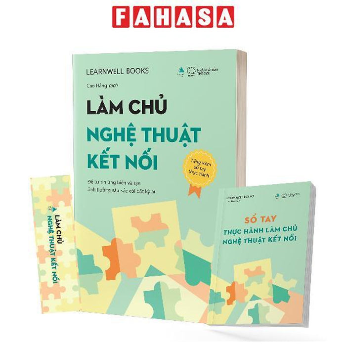 Sách - Làm Chủ Nghệ Thuật Kết Nối - Để Tự Tin Ứng Biến Và Tạo Ảnh Hưởng Sâu Sắc Với Bất Kỳ Ai - Tặng Kèm Bookmark + Sổ Tay Thực Hành Làm Chủ Nghệ Thuật Kết Nối