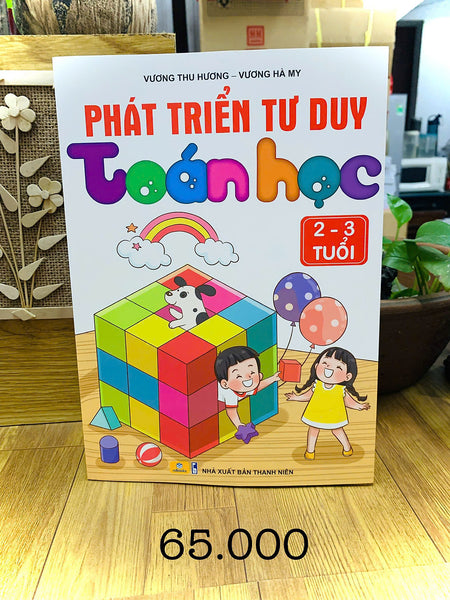 Sách - Phát Triển Tư Duy Toán Học 2-3 Tuổi