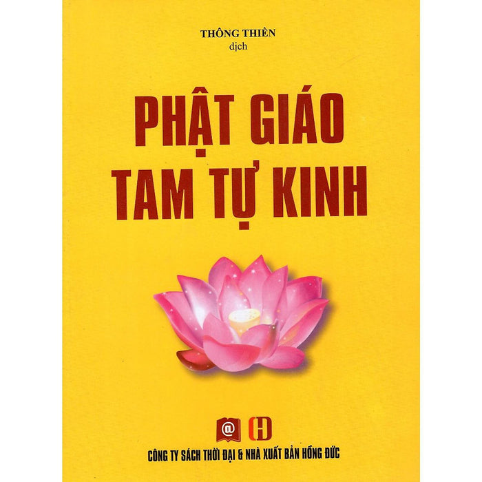 Sách - Phật Giáo Tam Tự Kinh - Nxb Thời Đại