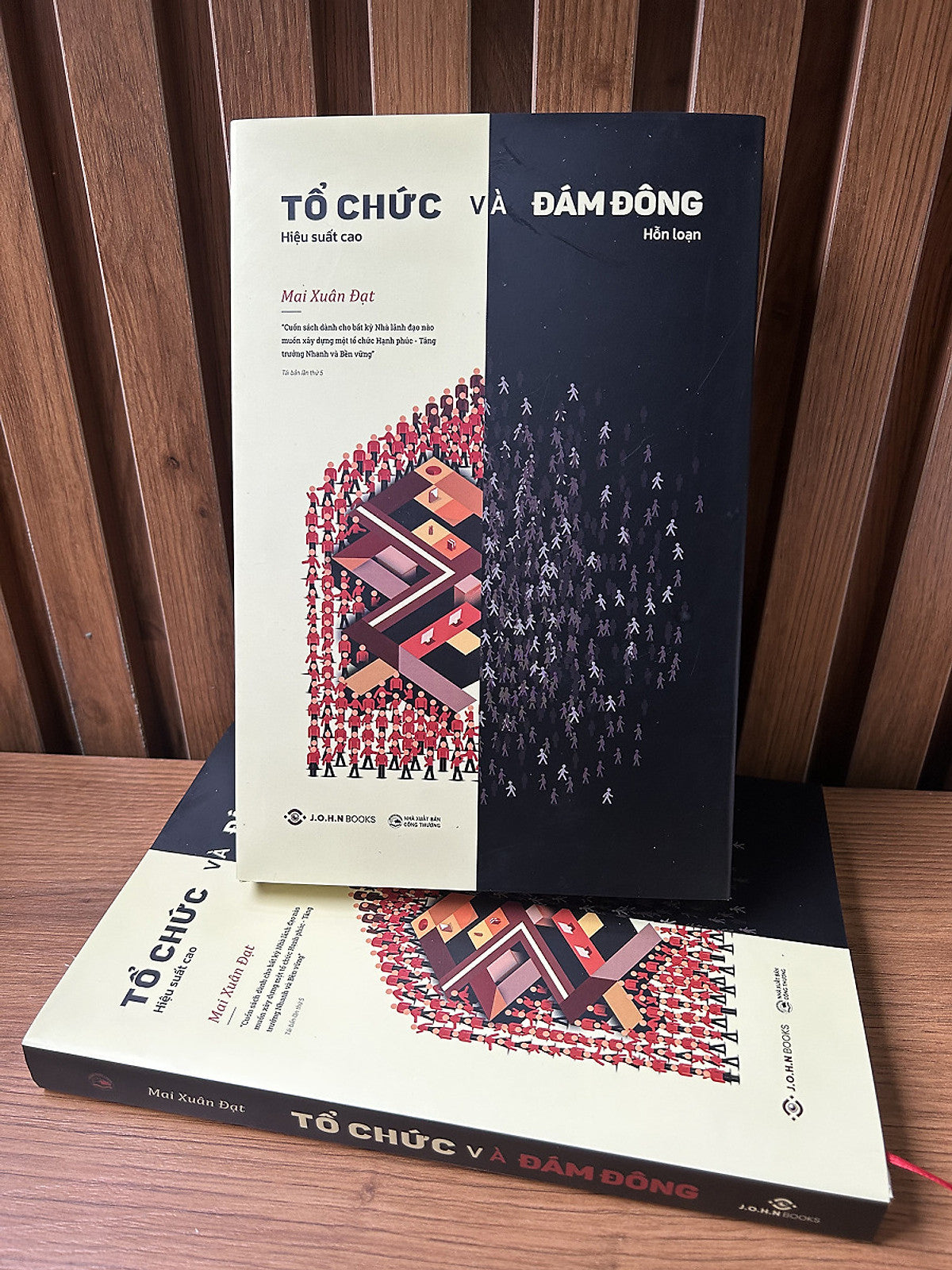 Sách Tổ Chức Và Đám Đông (Bìa Cứng) - Tác Giả Mai Xuân Đạt
