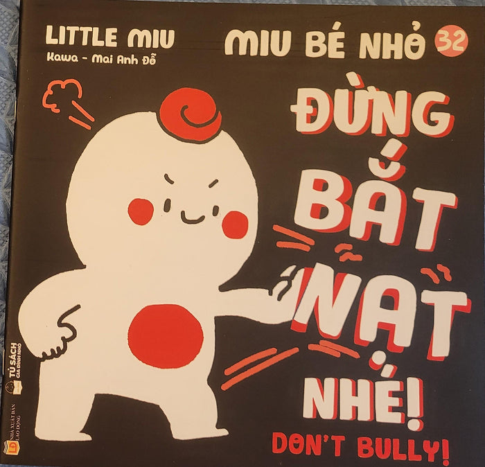 Sách Ehon Miu Bé Nhỏ Phần 3 Song Ngữ - Đừng Bắt Nạt Nhé