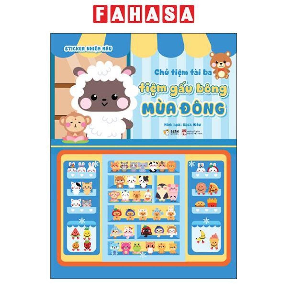 Sách - Chủ Tiệm Tài Ba - Tiệm Gấu Bông Mùa Đông