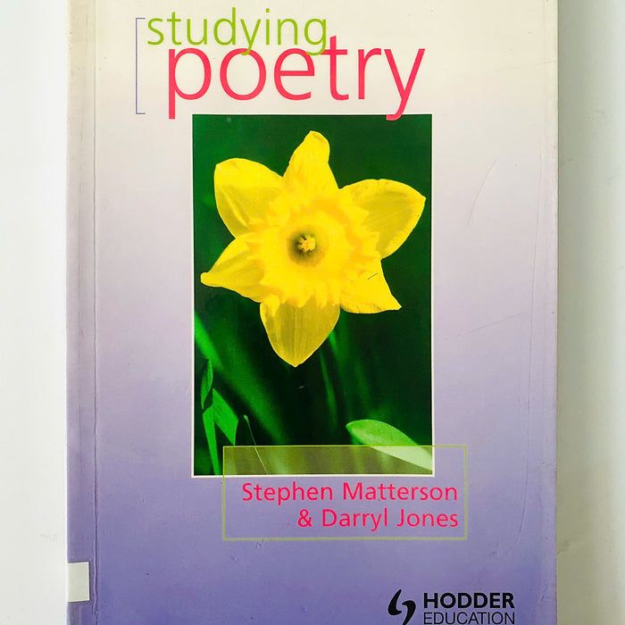 Studying Poetry