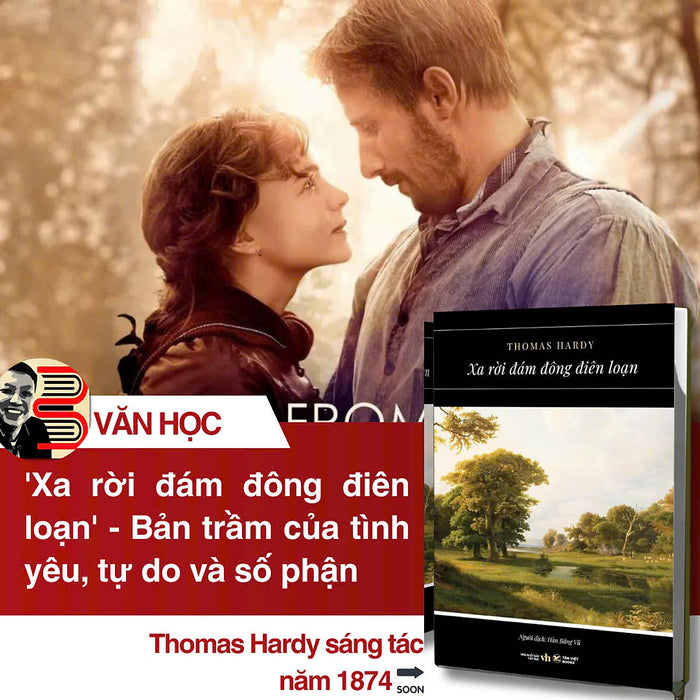 Xa Rời Đám Đông Điên Loạn - Thomas Hardy – Hàn Băng Vũ Dịch - Tân Việt Books