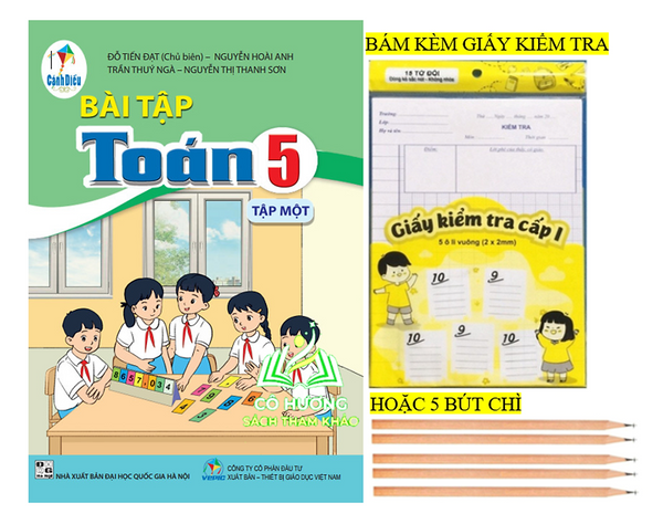 Sách - Bài Tập Toán 5 - Tập 1 (Cánh Diều)