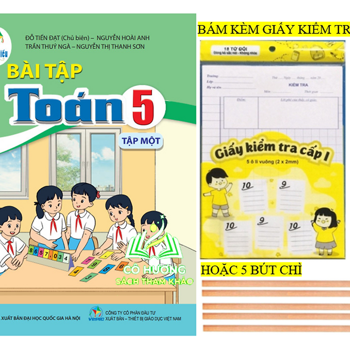 Sách - Bài Tập Toán 5 - Tập 1 (Cánh Diều)