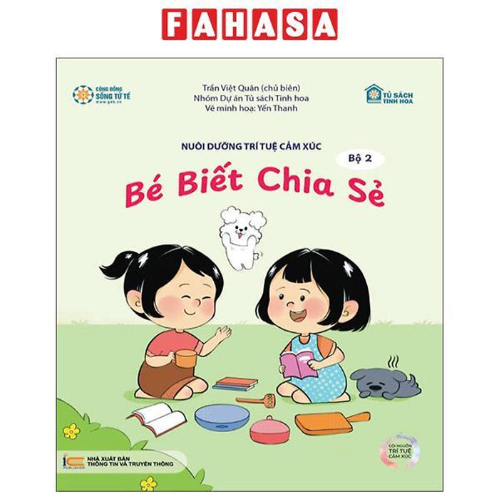 Sách - Nuôi Dưỡng Trí Tuệ Cảm Xúc - Bộ 2 - Bé Biết Chia Sẻ