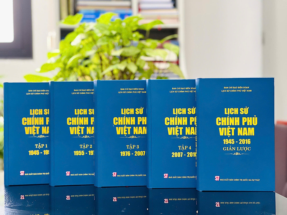 (Bộ 5 Tập) Lịch Sử Chính Phủ Việt Nam - Nxb Chính Trị Quốc Gia Sự Thật