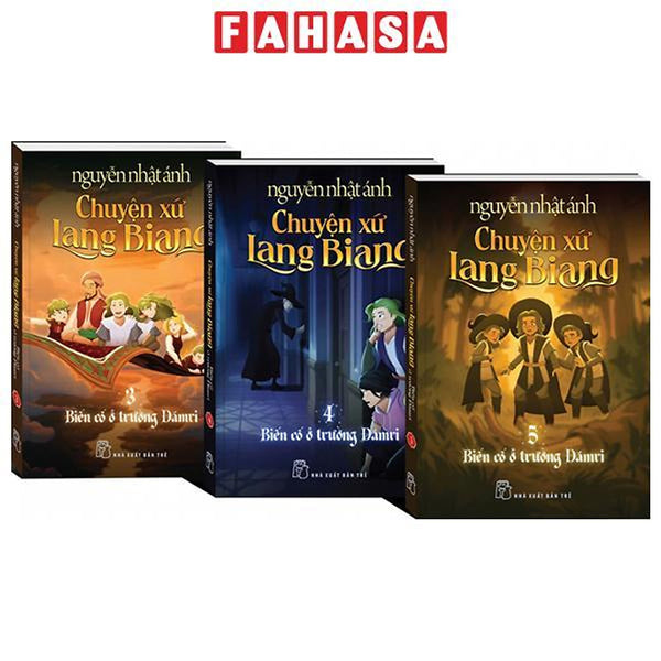 Sách - Bộ Sách Chuyện Xứ Lang Biang - Phần 2 - Biến Cố Ở Trường Đămrii - Khổ Bỏ Túi (Bộ 3 Cuốn)