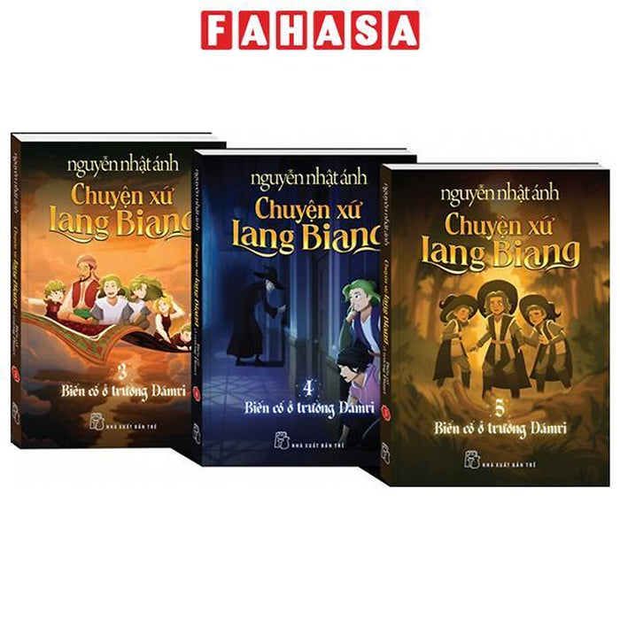 Sách - Bộ Sách Chuyện Xứ Lang Biang - Phần 2 - Biến Cố Ở Trường Đămrii - Khổ Bỏ Túi (Bộ 3 Cuốn)