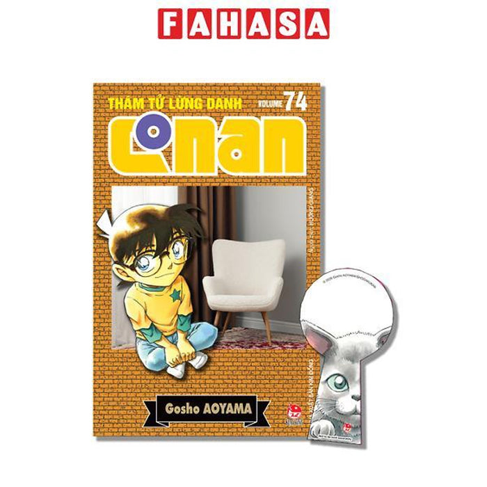 Sách - Thám Tử Lừng Danh Conan - Tập 74 - Bản Nâng Cấp - Tặng Kèm Bookmark