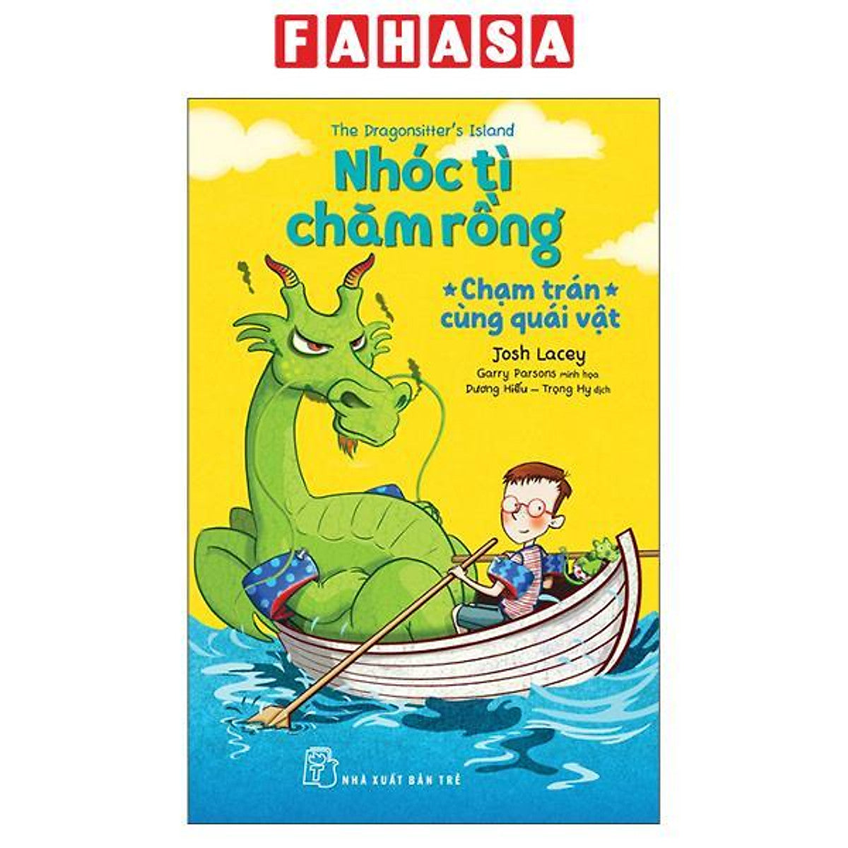 Sách - The Dragonsitter'S Island - Nhóc Tì Chăm Rồng - Chạm Trán Cùng Quái Vật