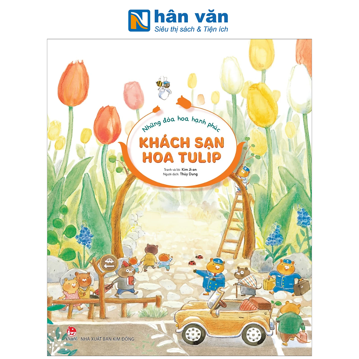 Sách - Những Đóa Hoa Hạnh Phúc - Kim Ji-An