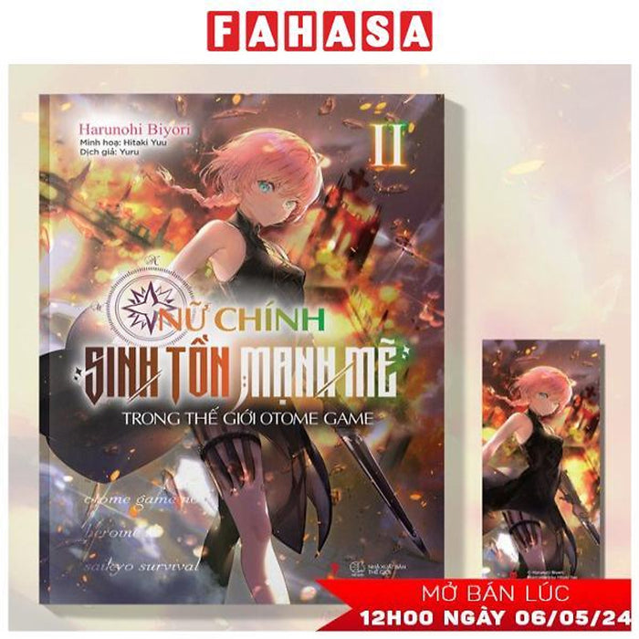 Nữ Chính Sinh Tồn Mạnh Mẽ Trong Thế Giới Otome Game - Tập 2 - Tặng Kèm Bookmark