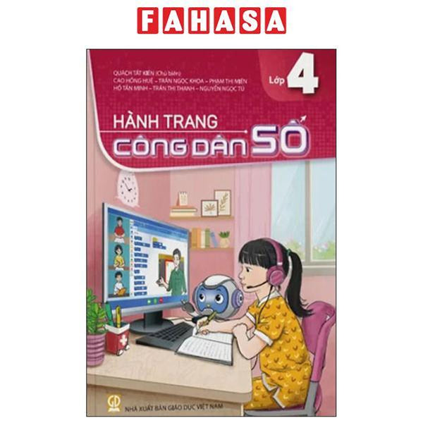 Sách - Hành Trang Công Dân Số Lớp 4