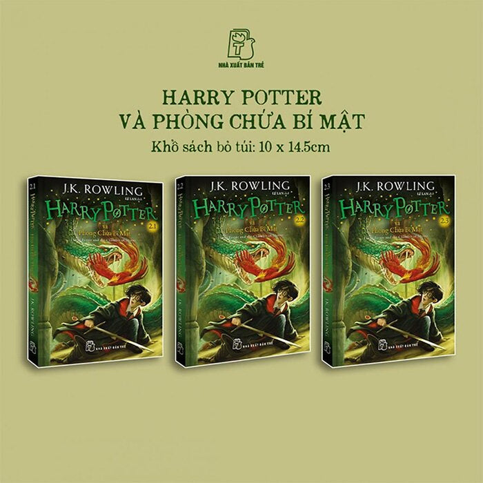 Harry Potter Và Phòng Chứa Bí Mật - Tập 2 (Khổ Nhỏ, Bộ 3 Cuốn)