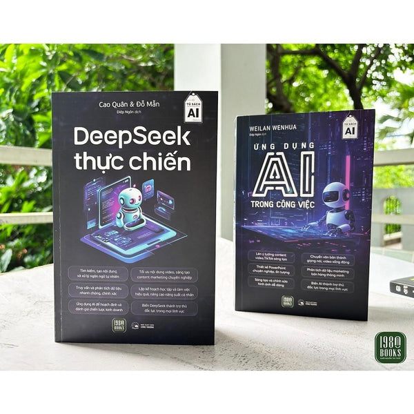 Sách - Deepseek Thực Chiến + Ứng Dụng Ai Trong Công Việc - 1980 Books