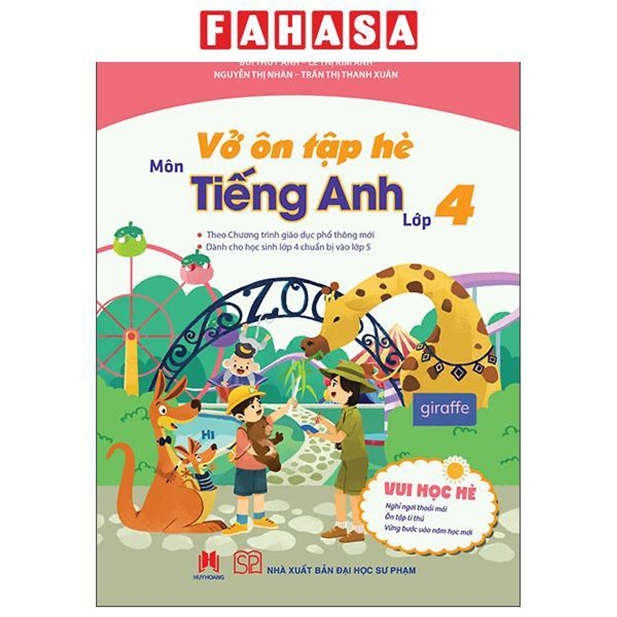 Sách - Vở Ôn Tập Hè Môn Tiếng Anh - Lớp 4
