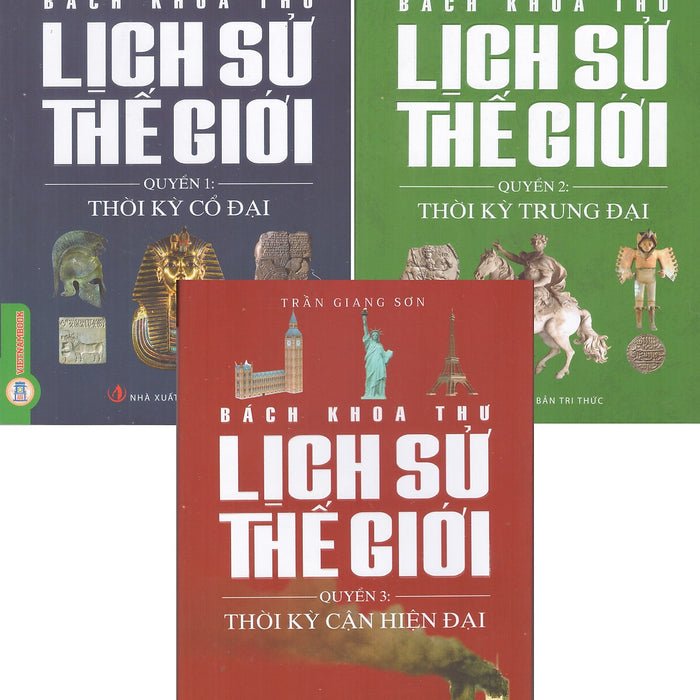 Bách Khoa Thư Lịch Sử Thế Giới (Bộ 3 Quyển)