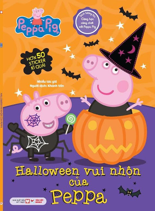 Sách - Sách Tương Tác - Cùng Học Cùng Chơi Với Peppa Pig - Halloween Vui Nhộn Của Peppa