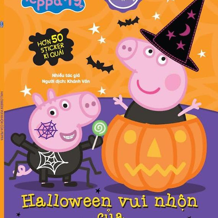 Sách - Sách Tương Tác - Cùng Học Cùng Chơi Với Peppa Pig - Halloween Vui Nhộn Của Peppa