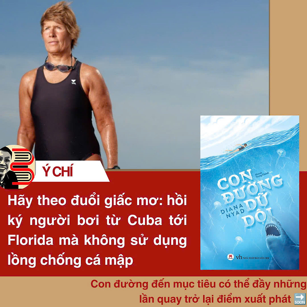[Giải Cứu Sách] Con Đường Dữ Dội - Diana Nyad - Huỳnh Trọng Khánh Dịch - Huy Hoàng