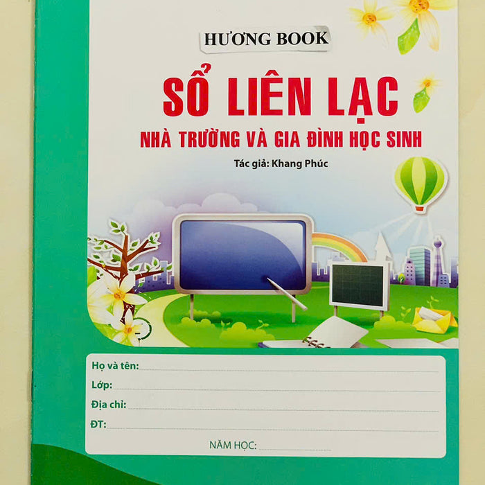 Sách - Sổ Liên Lạc Nhà Trường Và Gia Đình Học Sinh #Huongbook