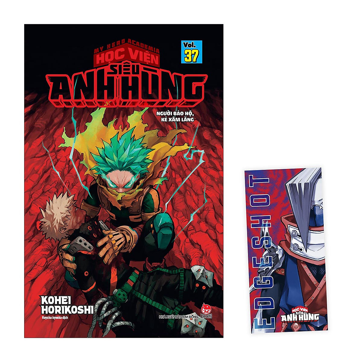 My Hero Academia - Học Viện Siêu Anh Hùng Tập 37: Người Bảo Hộ, Kẻ Xâm Lăng [Tặng Kèm Bookmark]