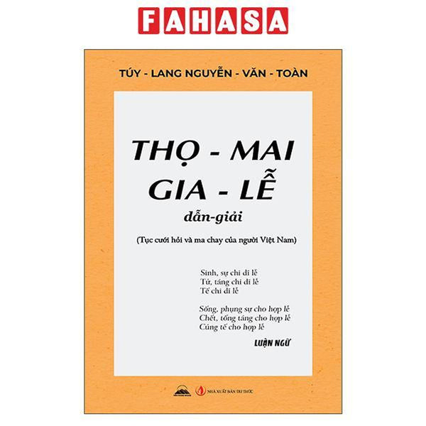 Sách - Thọ-Mai Gia-Lễ Dẫn-Giải