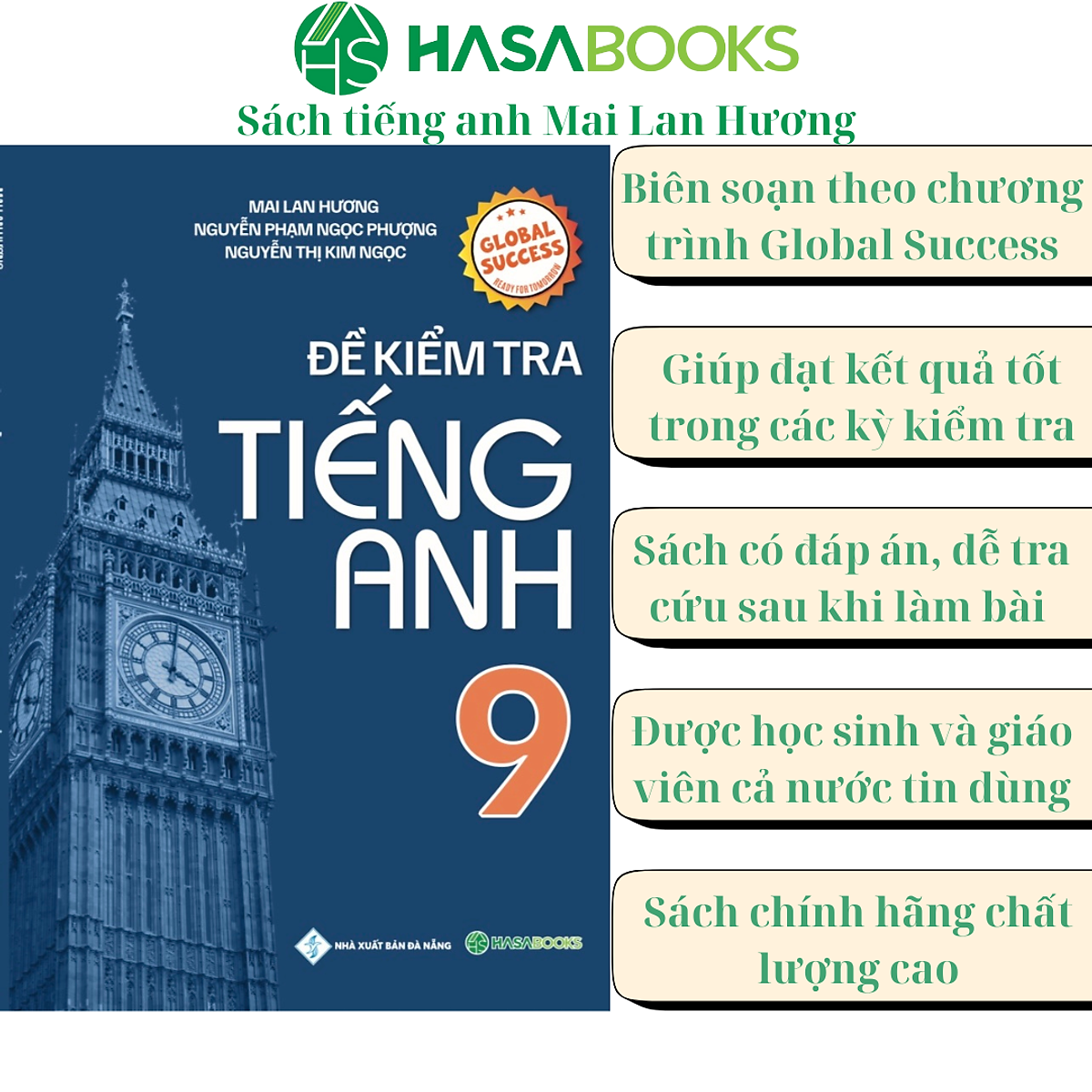 Đề Kiểm Tra Tiếng Anh 9 Global Success - Mai Lan Hương