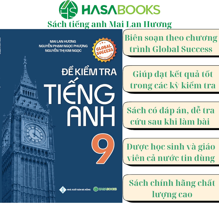 Đề Kiểm Tra Tiếng Anh 9 Global Success - Mai Lan Hương