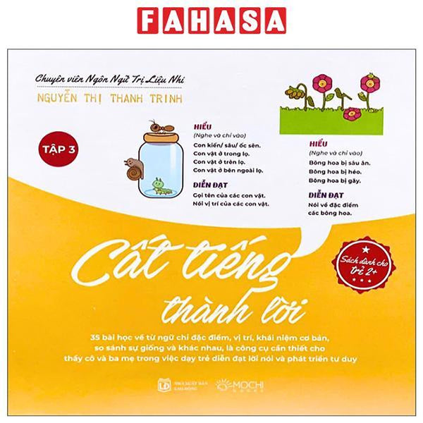 Sách - Cất Tiếng Thành Lời - Tập 3